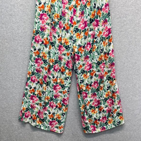 Savanna Jane Life of the Party Jumpsuit Womens 1X‎ Floral Strapless Lightweight - Picture 3 of 11